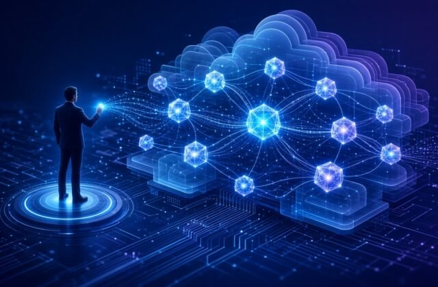 AI transformation with AI agents and platform engineering visual