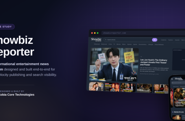 Showbiz Reporter Case Study — Zobia Core Technologies